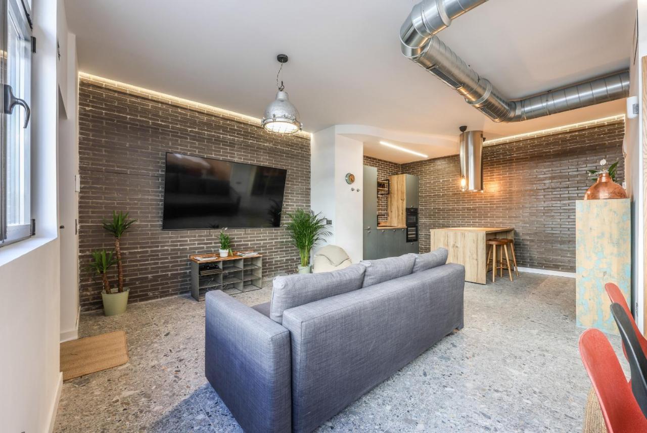 Loft Reformado Industrial Apartment Мадрид Екстериор снимка