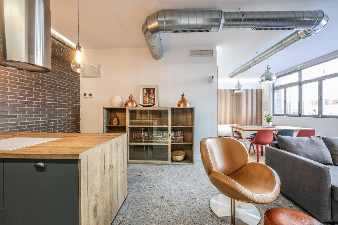 Loft Reformado Industrial Apartment Мадрид Екстериор снимка